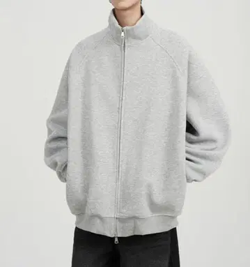 그레이 집업 트레이닝복