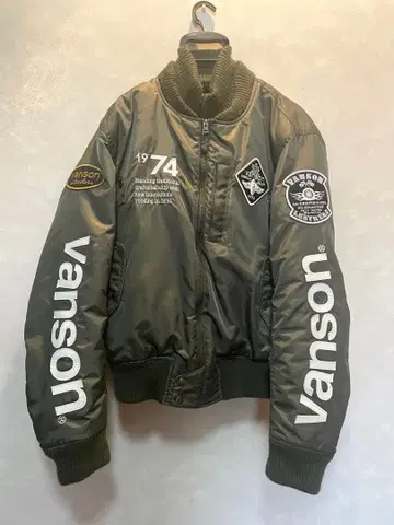 VANSON 보아 자켓 MA-1 새상품급
