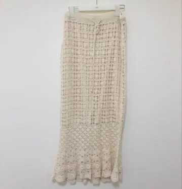 Ron Herman 크로셰 롱 스커트