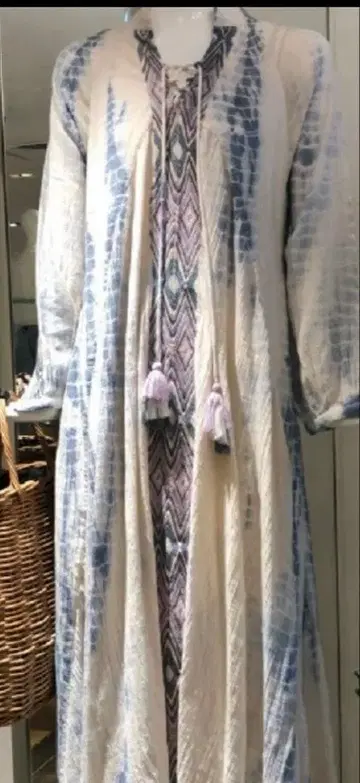 RonHerman 타이다이 무늬 롱 원피스