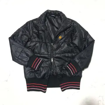 헤이세이 갸루 리브 블루종 Y2K surf 광택 나일론 서프계 한텐