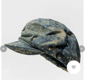 헌팅 캡 별하늘 데님 모자