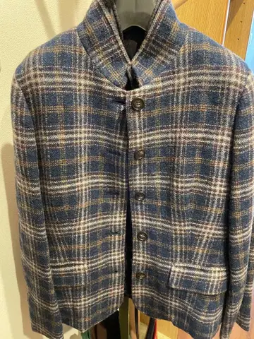 노카라 울 자켓과 퀼팅 베스트 세트