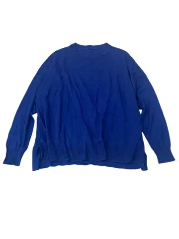 e167 UNTITLED 실크 양모 캐시미어 긴팔 니트 스웨터