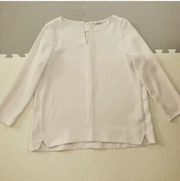 TOTALITE 아이보리 긴팔 블라우스 36