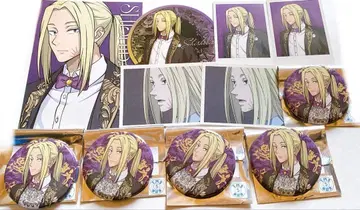 사카데이 카미카마에 AMOCAFE 캔뱃지 최애 파샤 카드 코스터 특전