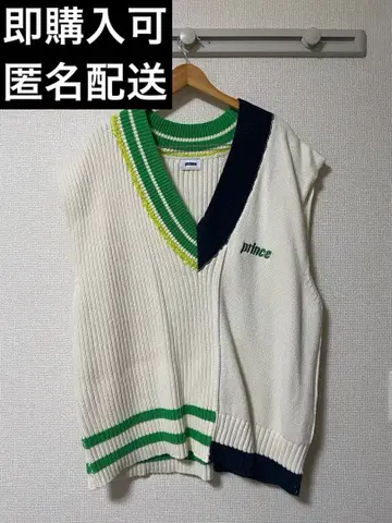 LOWRYSFARM prince 라인 니트 베스트