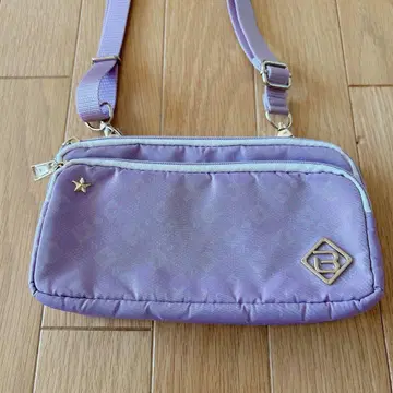 beside u 라벤더 숄더백