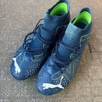 Puma 축구화 네이비/그린