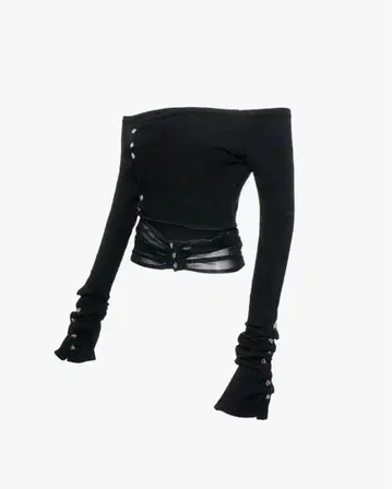 theredthread S button layered knit tops