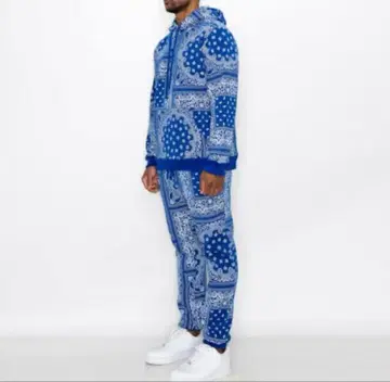 THE NORTH FACE 반다나 패턴 후드티 셋업