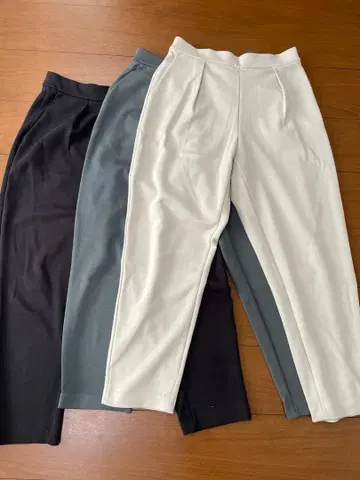 새상품급 슬랙스 세트 3종 세트 팬츠