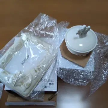[ 미사용 ] 2점 스너프킨 사진 액자 무민 쥬얼리 박스