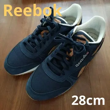 리복 네이비 스니커즈 28cm