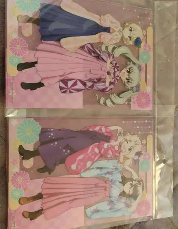 걸즈&판처 캐릭터 클리어 케이스 4종 세트