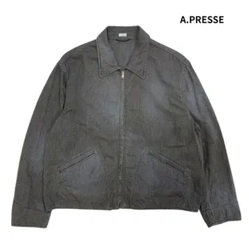 A.PRESSE Vintage Black Chambray Sports 3