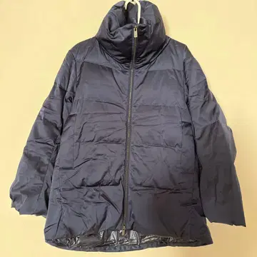 UNIQLOU 네이비 다운 자켓 높은 옷깃