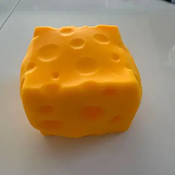 치즈 큐브 스퀴즈 늘어나는 치즈