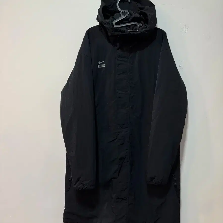 nike long bench coat