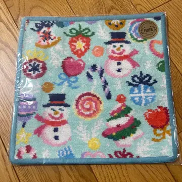 페이러 캔디 오너먼트 손수건 터콰이즈 블루