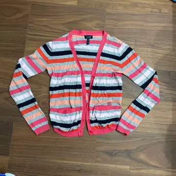 컨디션 최상 Armani Jeans 스트라이프 가디건 XS