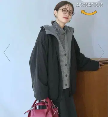 studio clip 플리스 리버서블 코트 프리 사이즈