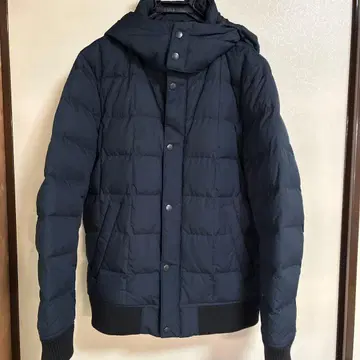 nano universe 다운 자켓 네이비 L