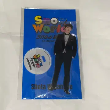 [ 미개봉 새상품 ] Snow Man 와타나베 쇼타 아크릴 스탠드