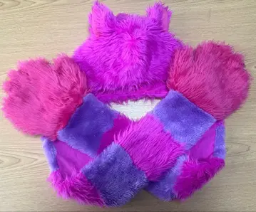 디즈니 리조트 머플러 팬캡 체셔 고양이 원더랜드의 앨리스