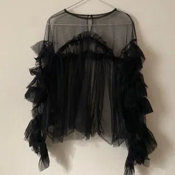 ANDRESD decorative tulle tops