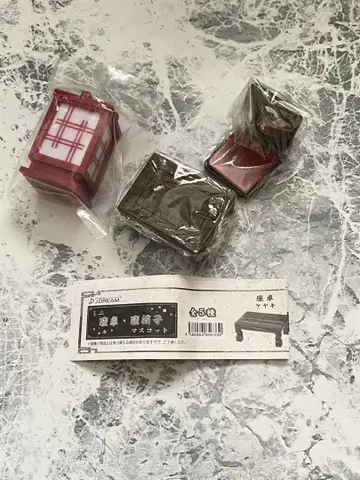 미니 좌탁 좌의자 마스코트 미니 등롱