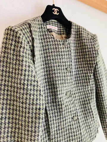 토리이 유키 Yuki Torii 하운드 투스 노카라 자켓 L