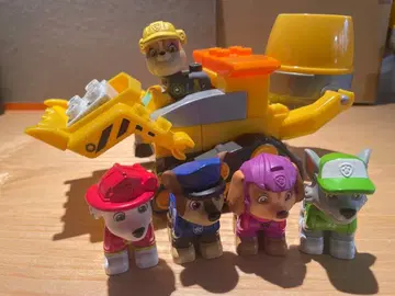 [ 메가블록 ] 파우패트롤 래브러 슈퍼 파워 불도저 캐릭터 세트