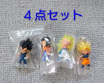 드래곤볼 가챠가챠 4개 세트
