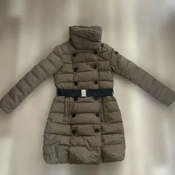 TATRAS 브라운 다운 자켓 벨트 포함