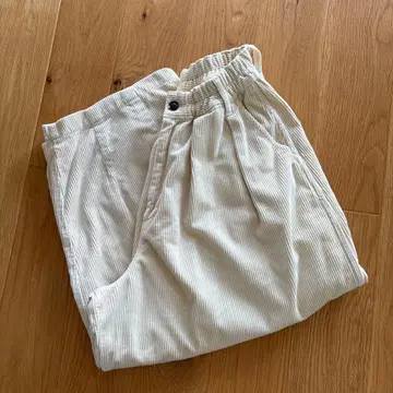 HARVESTY 코듀로이 서커스 팬츠