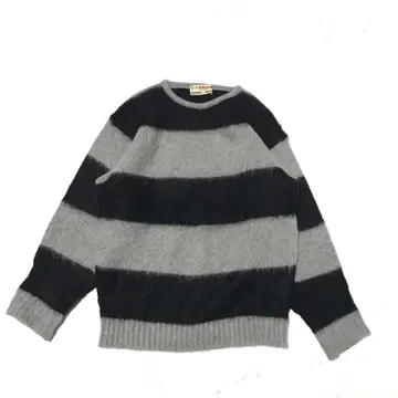 PUNK 보더 니트 grunge 헤이세이 갸루 Y2K