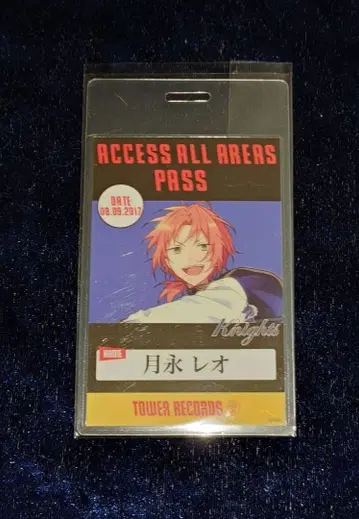 앙스타 타워 레코드 특전 패스풍 카드 츠키나가 레오