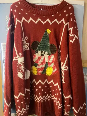 디즈니 릴린린 2023 크리스마스 니트 스웨터