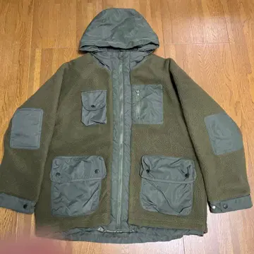 플리스 자켓 보아 자켓 올리브 그린 XL