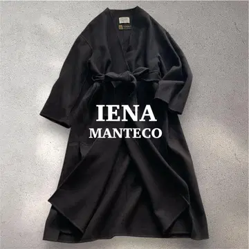 [ 인기 ] IENA MANTECO 더블 페이스 코트 34 롱 브라운