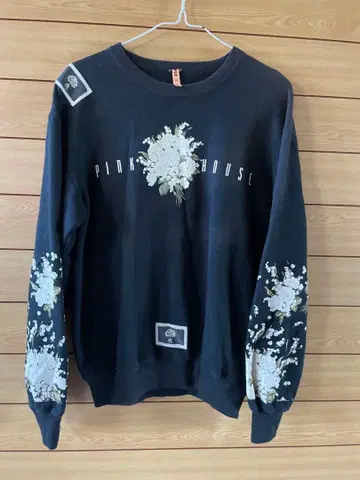 PINK HOUSE 블랙 트레이닝복