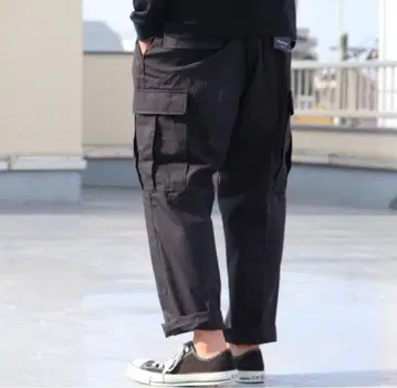 2회 사용 프로퍼 PROPPER BDU 카고 팬츠 블랙 S/S