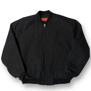 90s RED KAP 워크 자켓 TALON 블랙 멕시코제