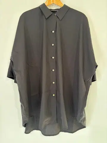 [ 즉시 구매 가능 ] mizuiro ind/오버 사이즈 셔츠/블랙