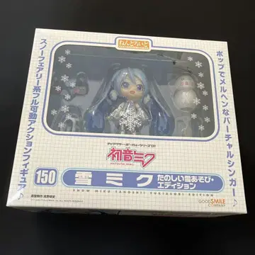 미개봉 새상품 넨도로이드 유키 미쿠 즐거운 눈놀이 에디션