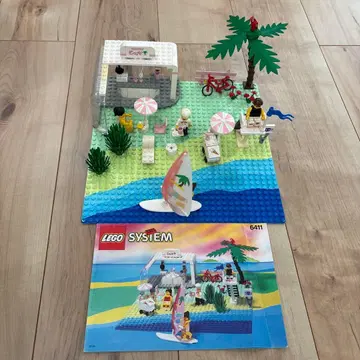 레고 레고 시스템 6411 비치 카페