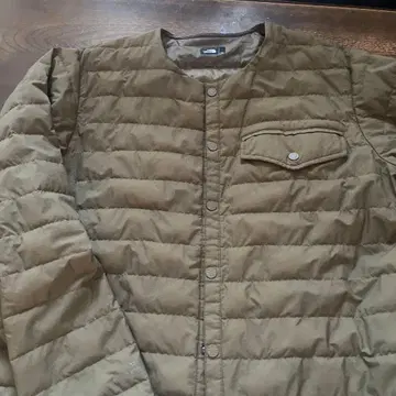 The North Face 다운 자켓 카키