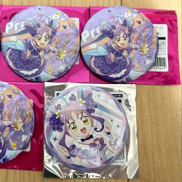 너와 아이돌 프리큐어 드림 스테이지 한정판 2종류 캔뱃지 3개 세트