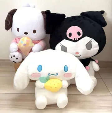 빅 산리오 봉제 인형 3개
